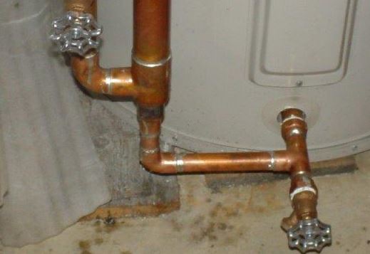 installing a side arm heat exchanger